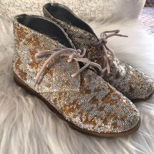 Gianni Bini sequin booties ⭐️